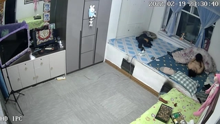 18-19岁的女孩在被困时口交